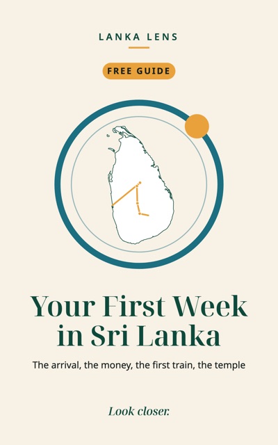 Cover of Your First Week in Sri Lanka